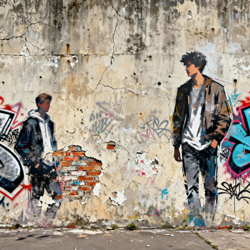 Crossing Path by Luca Capea, Print for Sale on Singulart