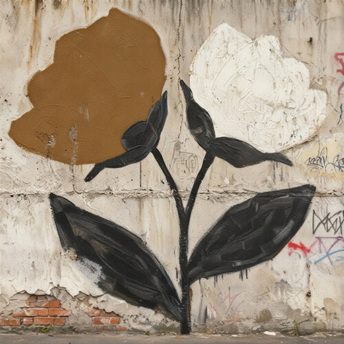 Dual Bloom by Luca Capea, Print for Sale on Singulart