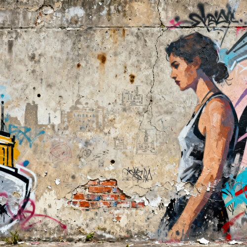 City Solitude by Luca Capea, Print for Sale on Singulart