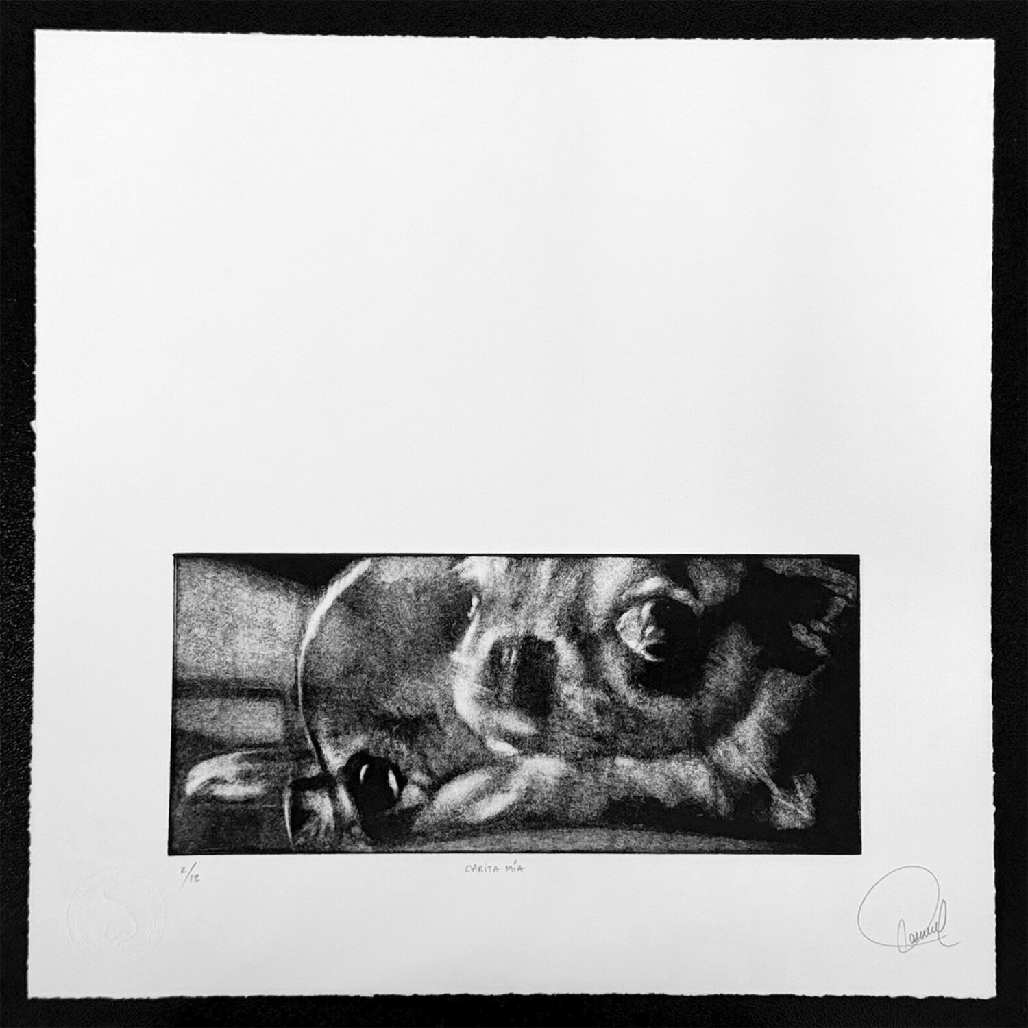Carita Mía Carlos Pascual Work on Paper for sale