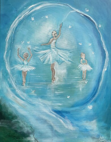 My Bubbel de Tóra María Erlingsdóttir, Pintura a la venta en Singulart