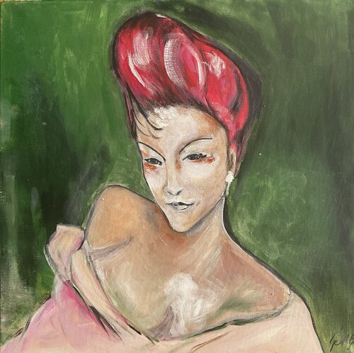 she remembered herself by Tóra María Erlingsdóttir, Painting for Sale on Singulart