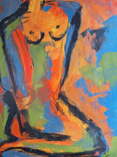 Act No. 1 by Gabriele Knospe, Painting for Sale on Singulart