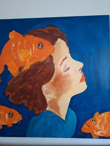 Anna's dream by Gabriele Knospe, Painting for Sale on Singulart