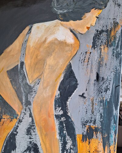 "Ne me quitte pas" by Gabriele Knospe, Painting for Sale on Singulart