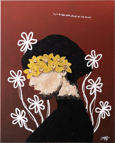 'Elles sont là, mais tu ne les vois pas' by Benjamin Vuillemot, Painting for Sale on Singulart