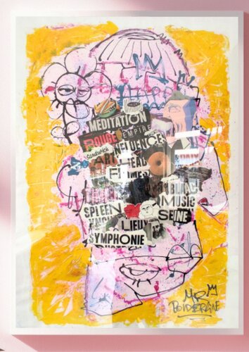 La face cachée des ateliers 2 by Mr Bolderline, 紙の作品 for Sale on Singulart