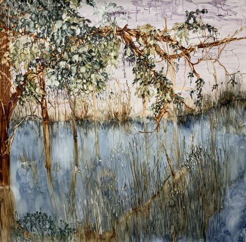 Reflections#2 by Margery Thomas-Mueller, 絵画 for Sale on Singulart