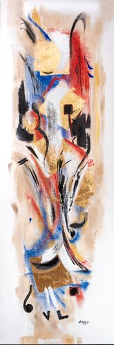 Totem del Kaos by Lorena Lolli, Painting for Sale on Singulart