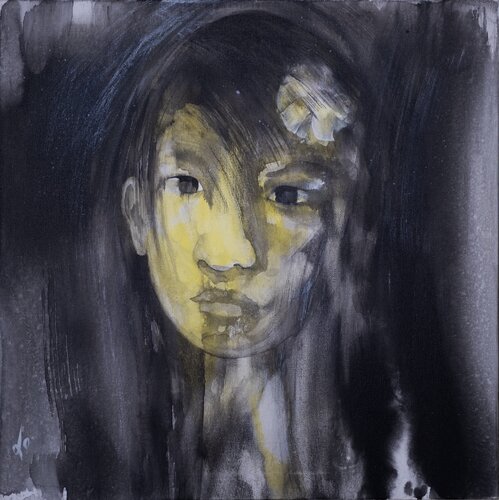 Iris di Lorena Lolli, Pittura in vendita su Singulart