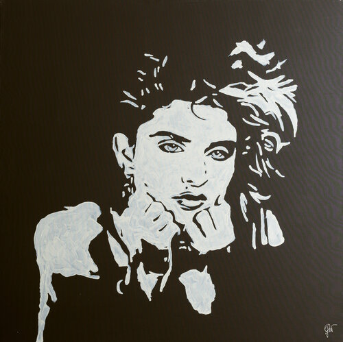 Madonna acrilico su tela di Fabio Guzzano, Pittura in vendita su Singulart