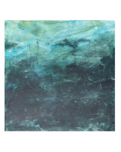 «Beneath still waters V» van Dace Dorothea Solvik, Schilderij te koop op Singulart