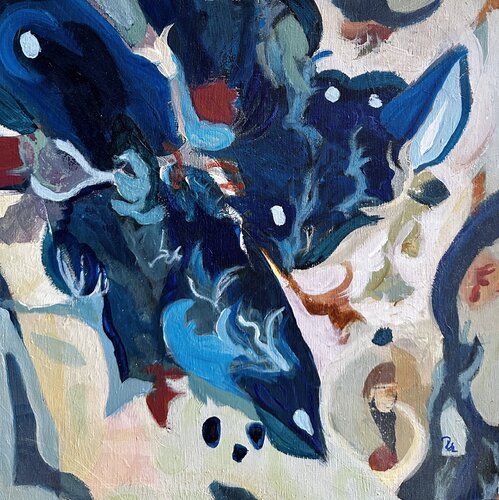 Becoming a Butterfly by Beáta Bősze, 회화 for Sale on Singulart
