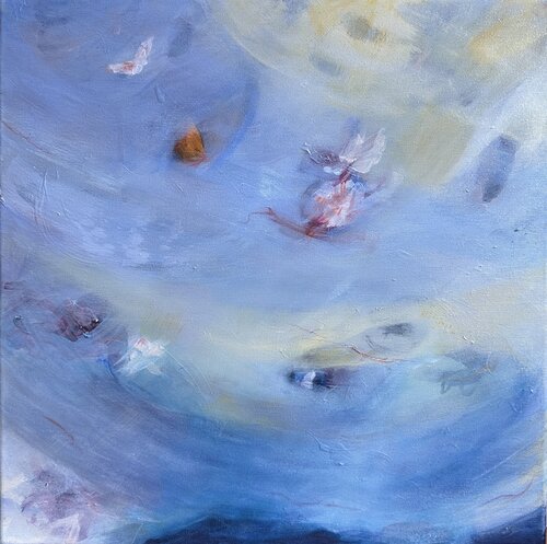 Drifting Between Tides by Beáta Bősze, 회화 for Sale on Singulart