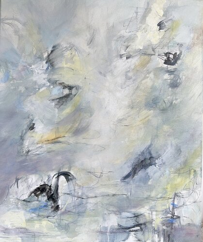 Fading Breath par Beáta Bősze, Peinture en vente sur Singulart