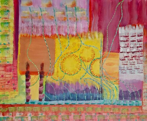 THREADS by Chris Fraser (Gerald Mahood), 絵画 for Sale on Singulart