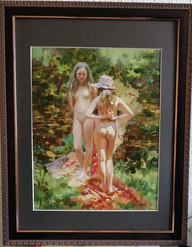 "In the summer" par Yuriy Lyamin, Peinture en vente sur Singulart
