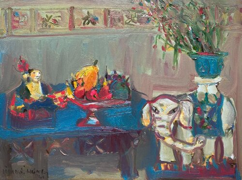 Full Moon by Đức Hùng Đoàn, 絵画 for Sale on Singulart