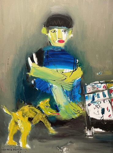 Stay Home by Đức Hùng Đoàn, Painting for Sale on Singulart