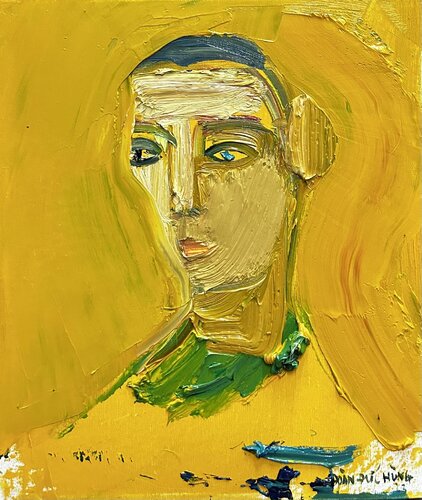 Yellow Day And Me by Đức Hùng Đoàn, Painting for Sale on Singulart