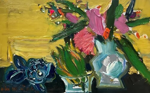 Still Life by Đức Hùng Đoàn, Painting for Sale on Singulart