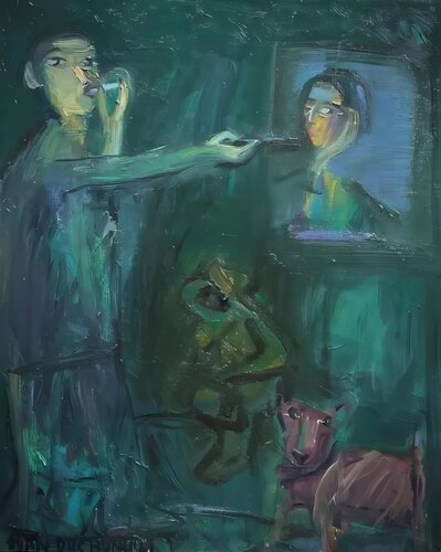 Self-Portrait de Đức Hùng Đoàn, Pintura a la venta en Singulart