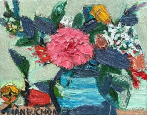 Still Life par Đoàn Đức Hùng, Peinture en vente sur Singulart