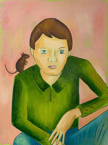 The Mouse That Roared van Mac McNaughton, Schilderij te koop op Singulart