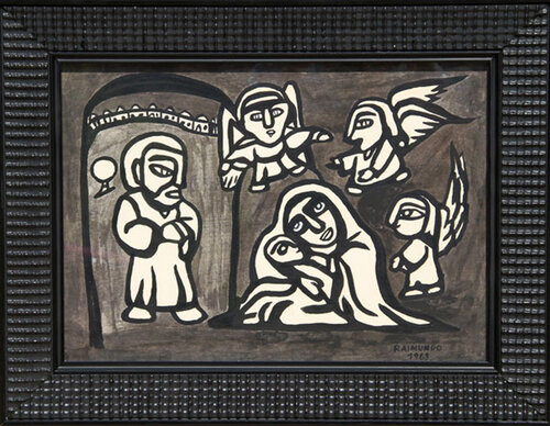The Adoration de Raimundo de Oliveira, Obra en papel a la venta en Singulart