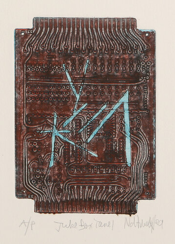 Juke Box Tune I by Natalie d'Arbeloff d'Arbeloff, 인쇄 for Sale on Singulart