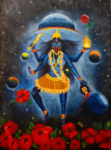 Maa Kali von Smiitaa Chatterjee, Malerei kaufen auf Singulart