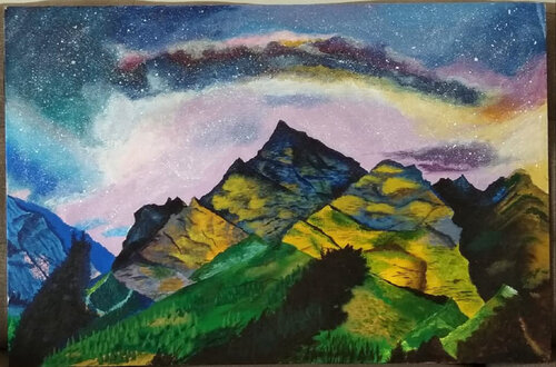 Milky Way von Smiitaa Chatterjee, Malerei kaufen auf Singulart