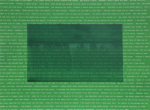 Aguas Baldias (Green) by Manuel Piña, 인쇄 for Sale on Singulart