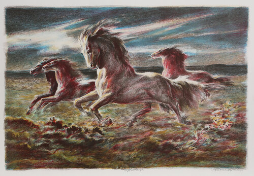 Mustang by Lumen Martin Winter, Print for Sale on Singulart