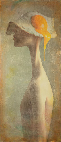 1693 MEDITACIO #1  (Meditation #1) par ENRIC AROMI-MASRIERA, Peinture en vente sur Singulart