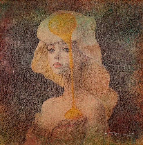 1789 OU FERRAT #32 (Fried Egg #32) di ENRIC AROMI-MASRIERA, Pittura in vendita su Singulart