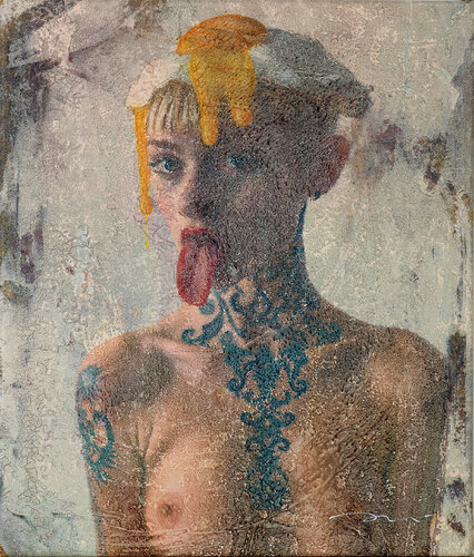 1787 LLENGOT  (Tongue) di ENRIC AROMI-MASRIERA, Pittura in vendita su Singulart