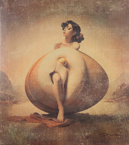 1697 EL FORAT (The Hole) von ENRIC AROMI-MASRIERA, Malerei kaufen auf Singulart