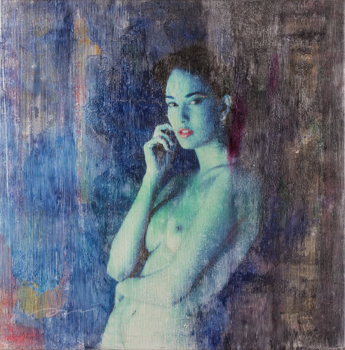 994 JEWELS & MAKE-UP #1 di ENRIC AROMI-MASRIERA, Pittura in vendita su Singulart