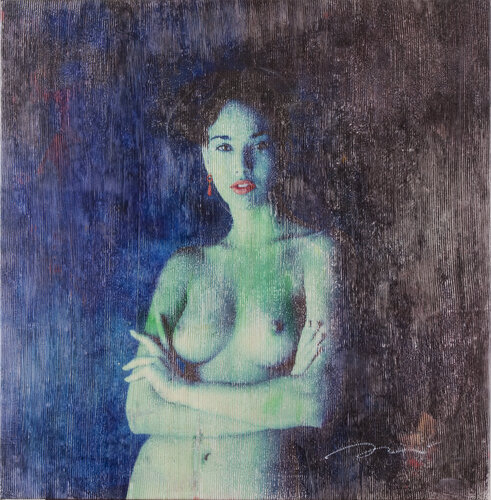 995 JEWELS & MAKE-UP #2 di ENRIC AROMI-MASRIERA, Pittura in vendita su Singulart