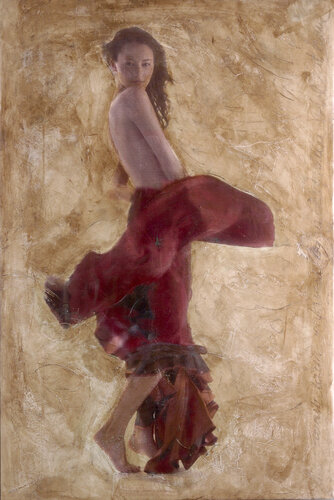 126 SPANISH DANCE PERFORMED de ENRIC AROMI-MASRIERA, Pintura a la venta en Singulart