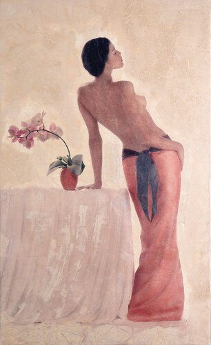 131 HUMAN ORCHID de ENRIC AROMI-MASRIERA, Pintura a la venta en Singulart