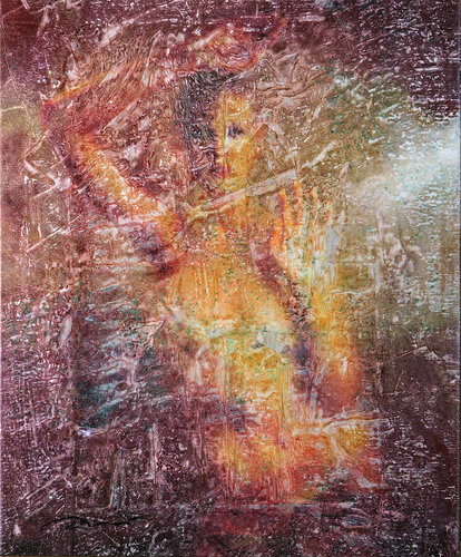 981 The Secret through a smoked glass van ENRIC AROMI-MASRIERA, Schilderij te koop op Singulart