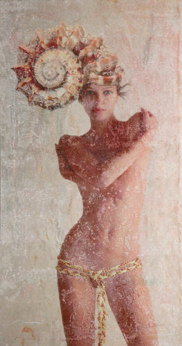 809 ARTURIAN & SHELL IV von ENRIC AROMI-MASRIERA, Malerei kaufen auf Singulart