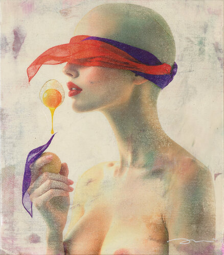 1881 LEARNING TO FLY von ENRIC AROMI-MASRIERA, Malerei kaufen auf Singulart