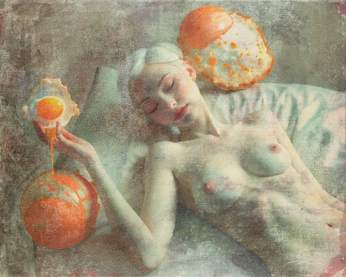 1822 EGG FACTORY di ENRIC AROMI-MASRIERA, Pittura in vendita su Singulart