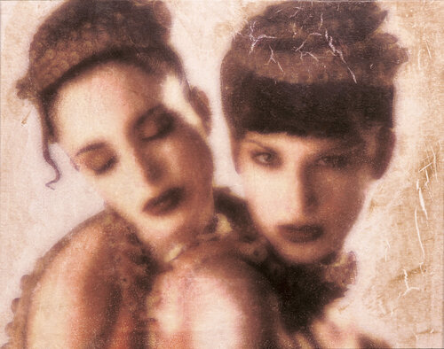 074 DOS MUJERES DEL MAR by ENRIC AROMI-MASRIERA, Painting for Sale on Singulart
