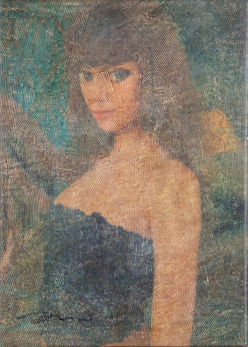 12514 CAROLINA van ENRIC AROMI-MASRIERA, Schilderij te koop op Singulart