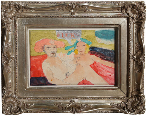 Fuck You by Leonel Góngora, 종이 for Sale on Singulart