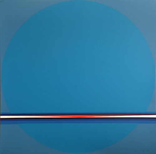 Blue Horizon by Lothar Quinte, 인쇄 for Sale on Singulart